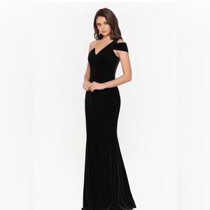 Betsy and Adam velvet gown